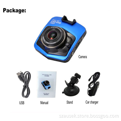 Cheapest 2.4inch screen cam dash loop recording car night vision dahcam for inside car